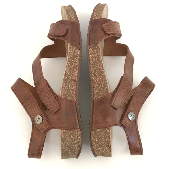 JOSEPH SEIBEL Tonga 25 Leather Comfort Sandal Women’s Size EU 39 US 8 8.5 - Picture 10 of 16